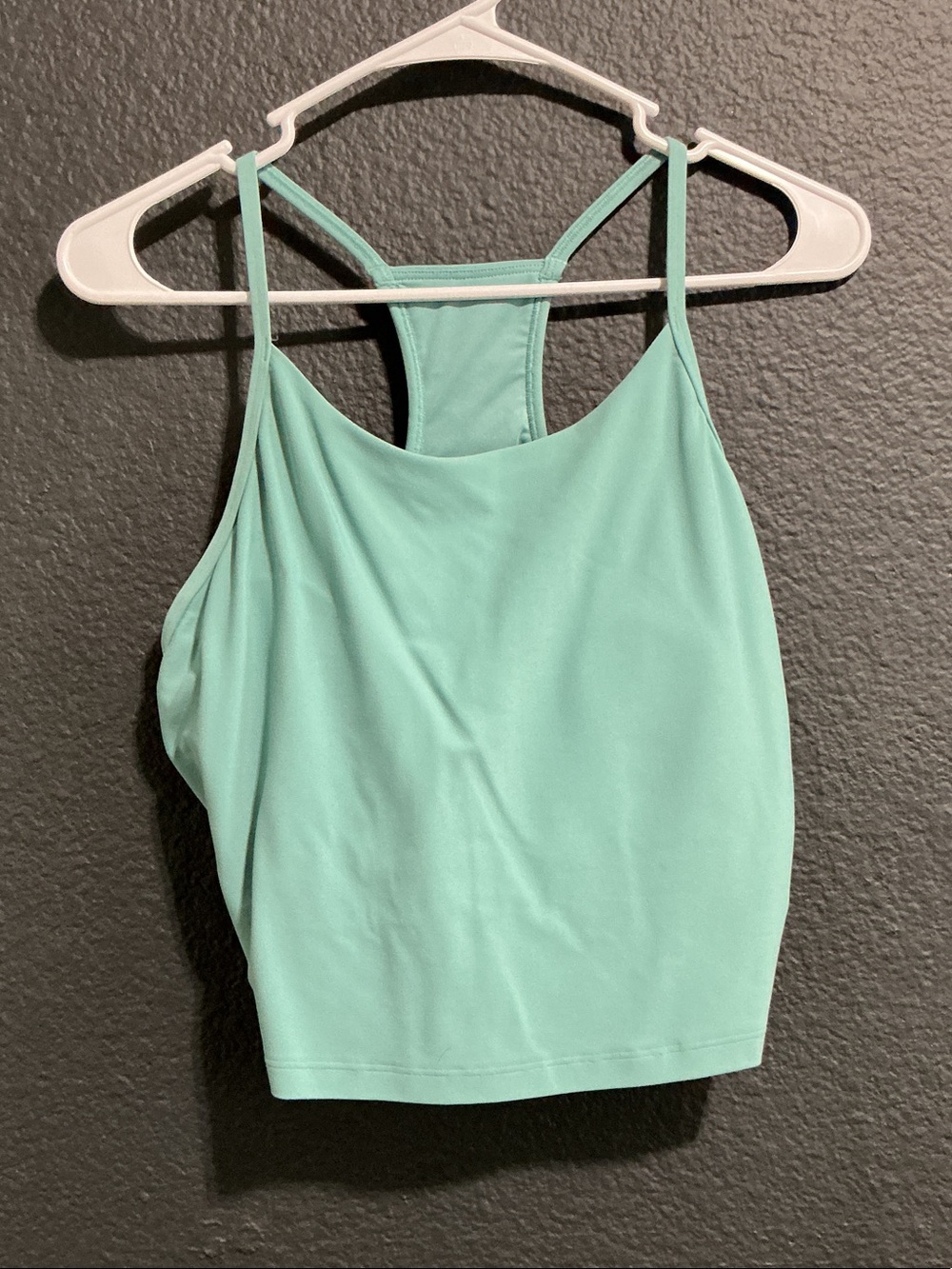 Old Navy Mint Green Racerback Slim-Strap Tank Top
